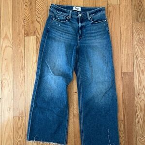 PAIGE Distressed Rock Show Jeans